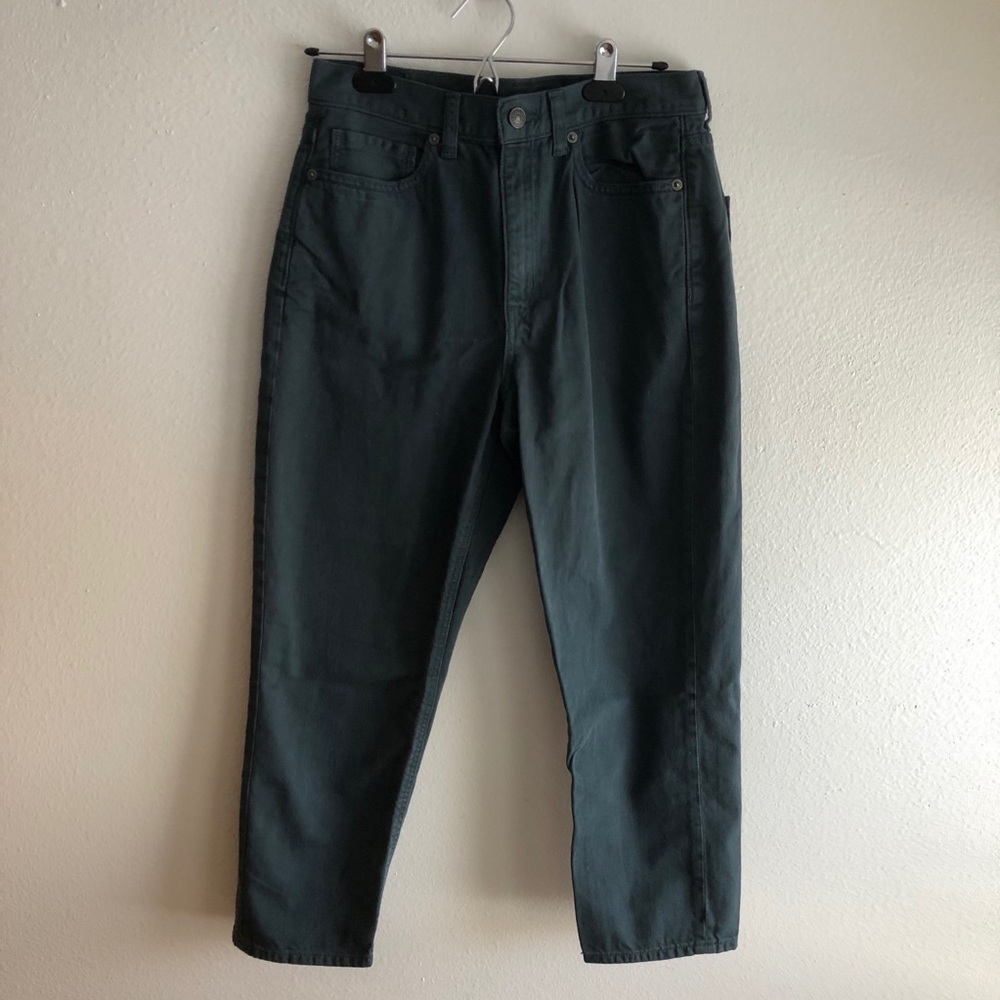 American Eagle Mom Jean Dark Turquoise